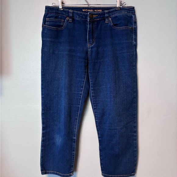 Michael Kors Men's Dark Blue Straight Jeans - Picture 1 of 10